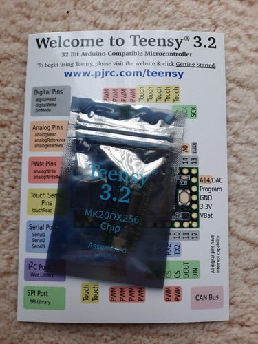 Teensy microcontroller - 3.2,