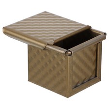  Square Bread Pan with Lid Loaf Tin Sandwich Sourdough Pans for Baking