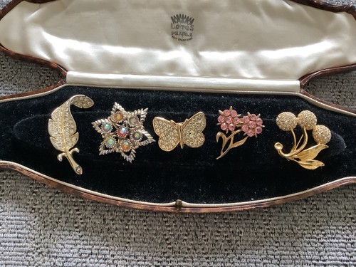 Lot vintage diamante - lot, of