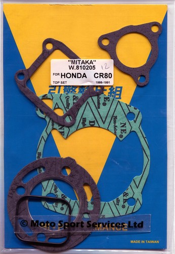 Top end gasket set - gasket, honda