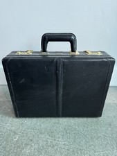 ANTLER Black Leather Vintage