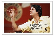 ERIC BRISTOW Signed Autograph PHOTO Gift Signature Print DARTS World Champion