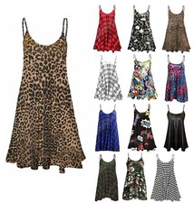 WOMANS CAMISOLE CAMI FLARED