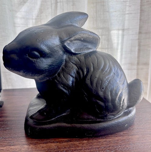 Vintage concrete bunny - concrete, rabbit