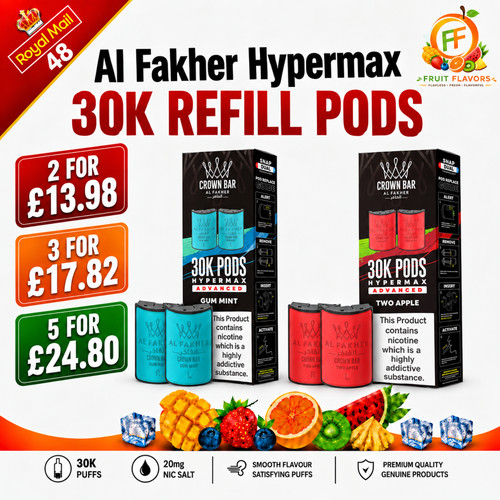 Fakher hypermax 30k refill - al,