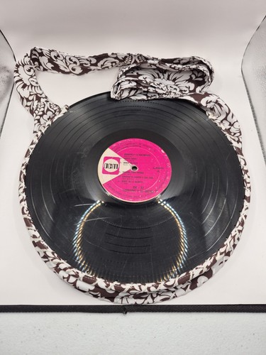 Vtg upcycled vinyl - vtg, record