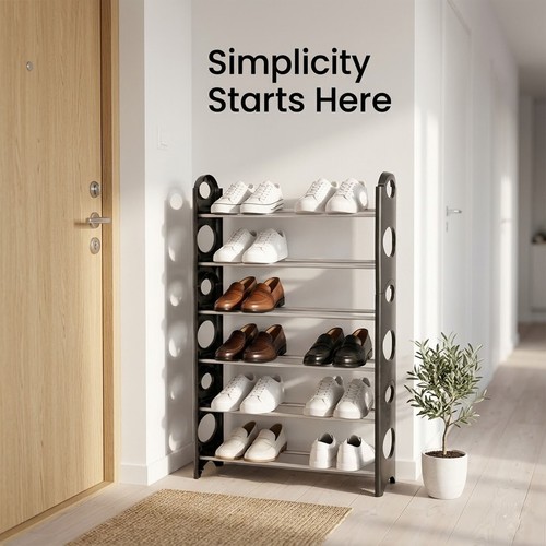 Tier shoe rack stand - 6,