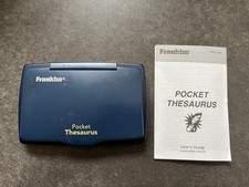 Working Electronic Pocket Thesaurus With Instructions