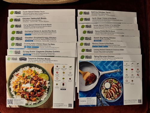 Lot hello fresh recipe - hello,