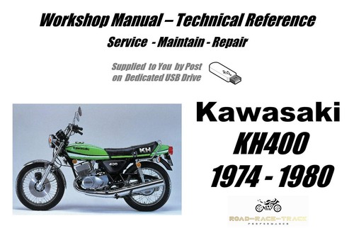 Kawasaki kh400 kh 400 - kawasaki,