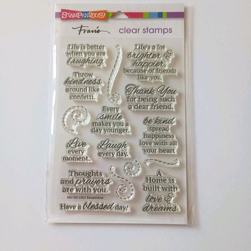 Stampendous frans clear stamps - stampendous,
