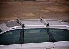 Genuine Audi A6 C5 Avant and Allroad Base Carrier Roof Bar Set - 4B9 071 151 666