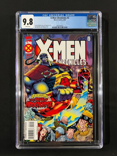 Men chronicles cgc 9 8 - x-men,