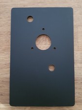 Systemdek IIX 900 Laser Cut Matt Black Acrylic Rega 3 point Mount Armboard