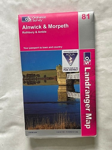 Ordnance survey landranger map - ordnance,