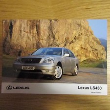 LEXUS LS 430 LS430 4.3 V8 7" x