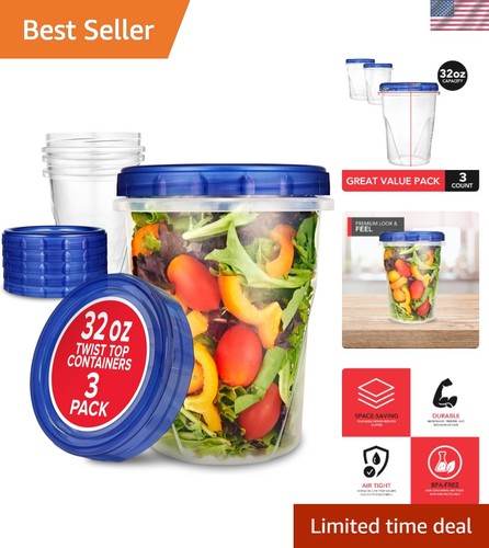 32oz leak proof plastic - 32oz,