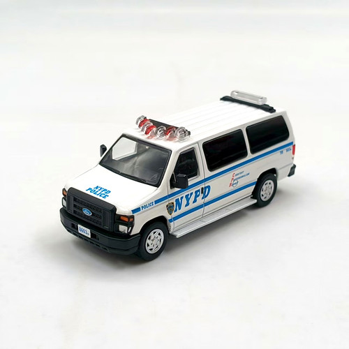 E350 police van die - van, die-cast