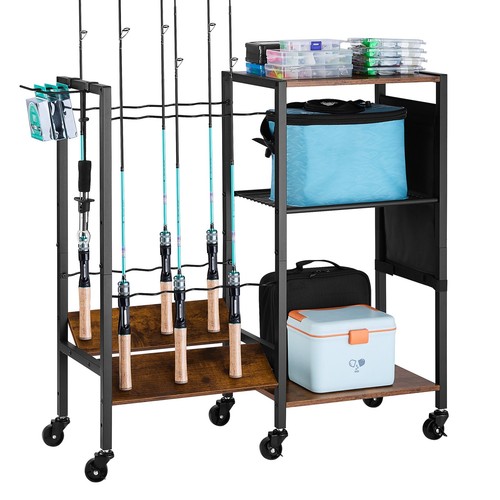 Pole fishing rod holder - 12,