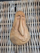 Canadian Tree Spirit Wood Carving Face Sculpture Maple