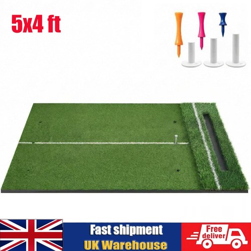 Golf hitting mat 5x4 with - mat, ft
