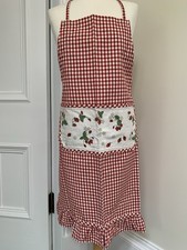 Ladies Vintage Style Red/White