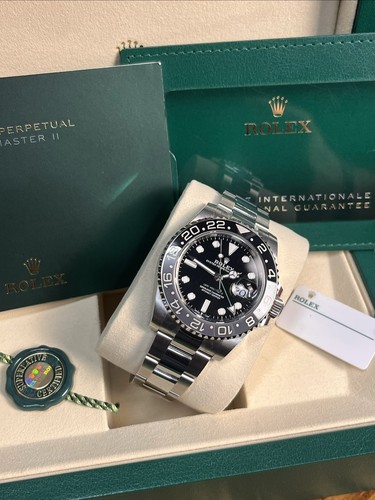 Rolex gmt master 126710grnr - ii,