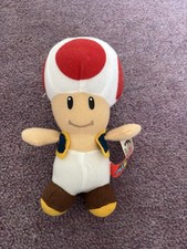 Super Mario Toad Plush Soft