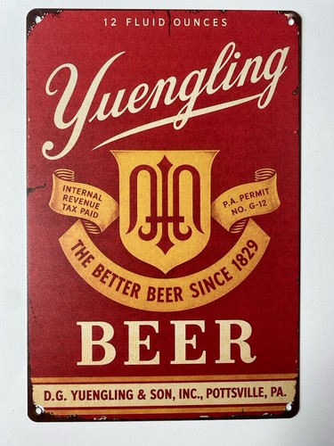 Yuengling beer sign better - sign,