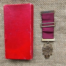 Masonic Jewel Medal Principal English Royal Arch Breast Jewel Craft Degree Boxed