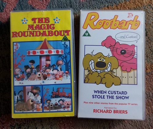 Vhs videos roobarb and - videos,