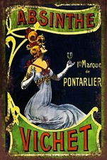 Vintage Absinthe Vichet Advert