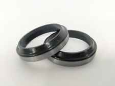Hydraulic Metal Cased Nitrile Lip Wiper Seal : 32mm ID to 55mm ID range