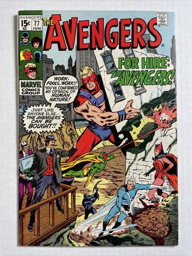 Avengers 1970 marvel - vf/nm,