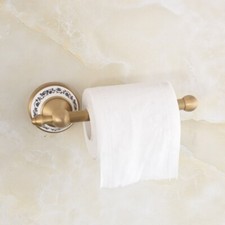 Antique Brass Toilet Roll