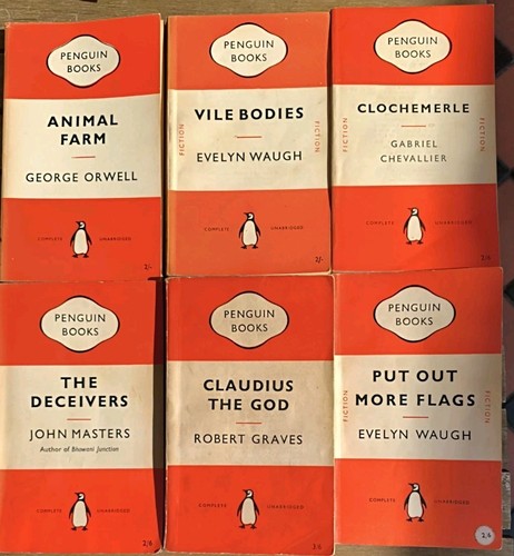 Penguin books mid century - penguin,