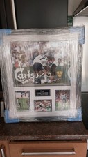 Paul 'Gazza' Gascoigne Signed Photo Frame Montage