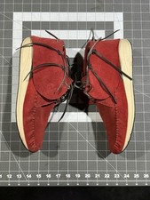  Visvim FBT Red Suede Moc boot