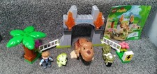 LEGO JURASSIC WORLD DUPLO 10939 T-REX & TRICERATOPS DINOSAUR BREAKOUT