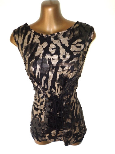 Frank lyman animal - print, top