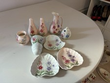 NINE VARIOUS RADFORD POTTERY FLOWER VASES