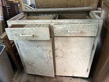 Vintage 1950s storage cabinet