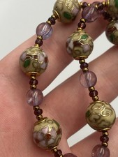 VINTAGE Cloisonné Necklace