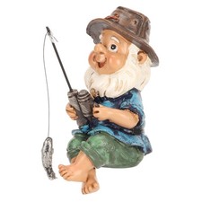 Fishing Gnome Sitter Fadeless