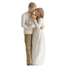 A Family Of Three Figurine Our