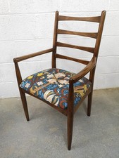 RESTORED - William Morris mid-century beech wood elbow chair.