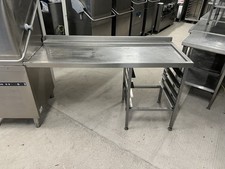 Commercial Stainless Steel Dishwasher Passthrough Table Right Hand Side £350+VAT