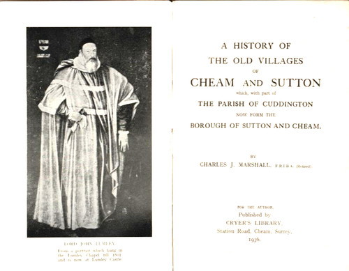 History cheam sutton - sutton,