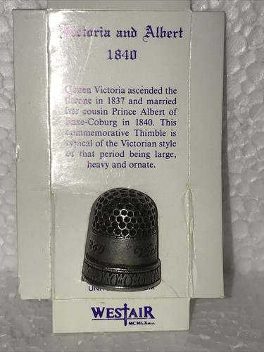 Westair thimble pewter to - thimble,