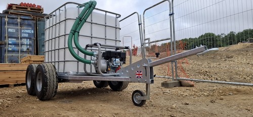 Off road bowser trailer twin - trailer,